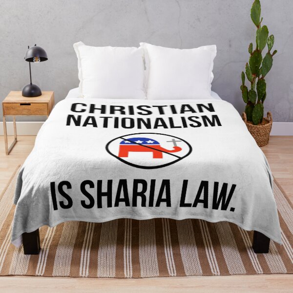 Item preview, Christian nationalism is sharia law.  designed and sold by Rachel the Artist .