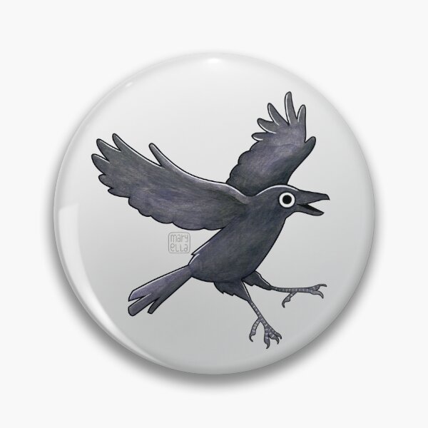 Item preview, Happy Crow designed and sold by MaryellaArt.