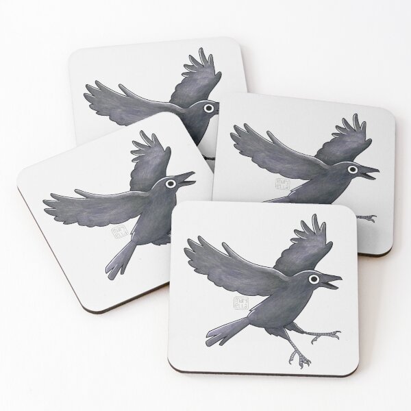 Item preview, Happy Crow designed and sold by MaryellaArt.
