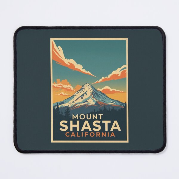 Item preview, Mount Shasta - California designed and sold by GoodOldVintage.