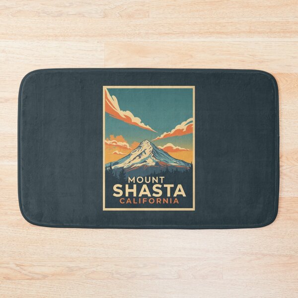 Item preview, Mount Shasta - California  designed and sold by GoodOldVintage.