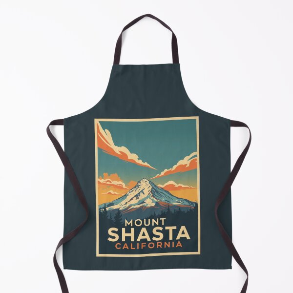 Item preview, Mount Shasta - California designed and sold by GoodOldVintage.