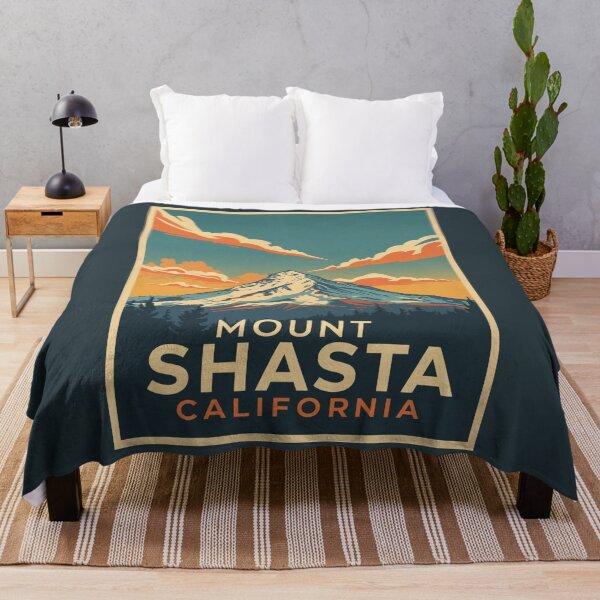 Item preview, Mount Shasta - California  designed and sold by GoodOldVintage.