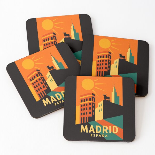 Item preview, Mid Century European City Madrid designed and sold by JETSETPRIDE.