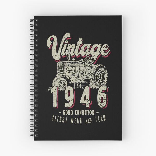 Item preview, Vintage Tractor Farmer Birthday Born In 1946 designed and sold by JRRTs.
