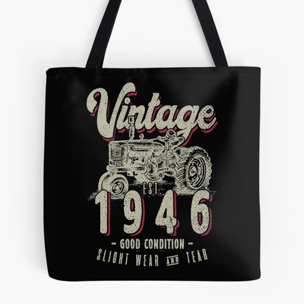 Item preview, Vintage Tractor Farmer Birthday Born In 1946 designed and sold by JRRTs.