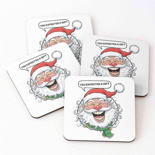 Item preview, Funny Laughing Santa You Expected a Present Design designed and sold by MTJ-Mushrooms.