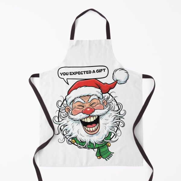 Item preview, Funny Laughing Santa You Expected a Present Design designed and sold by MTJ-Mushrooms.