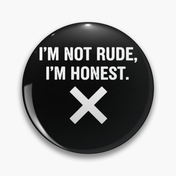 Item preview, Honest & Direct - Funny Quote Tee Shirt Design designed and sold by VibeNationArt.