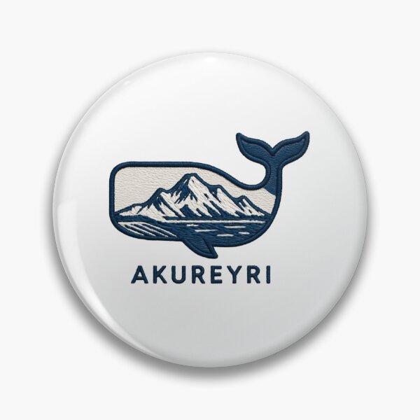 Item preview, Akureyri Snow Whale Patch designed and sold by Imaginarium of Chaos falcon88 .