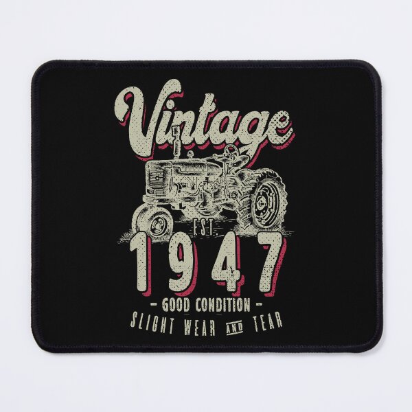 Item preview, Vintage Tractor Farmer Birthday Born In 1947 designed and sold by JRRTs.