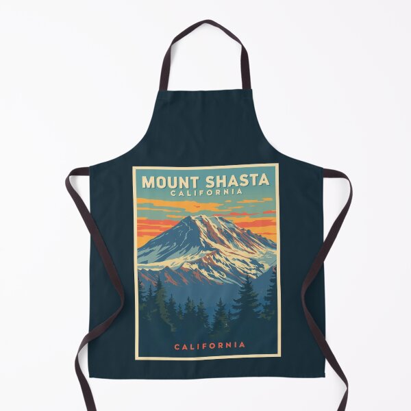 Item preview, Mount Shasta - California designed and sold by GoodOldVintage.