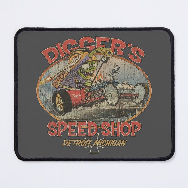 Item preview, Digger's Speed Shop 1967 designed and sold by AstroZombie6669.