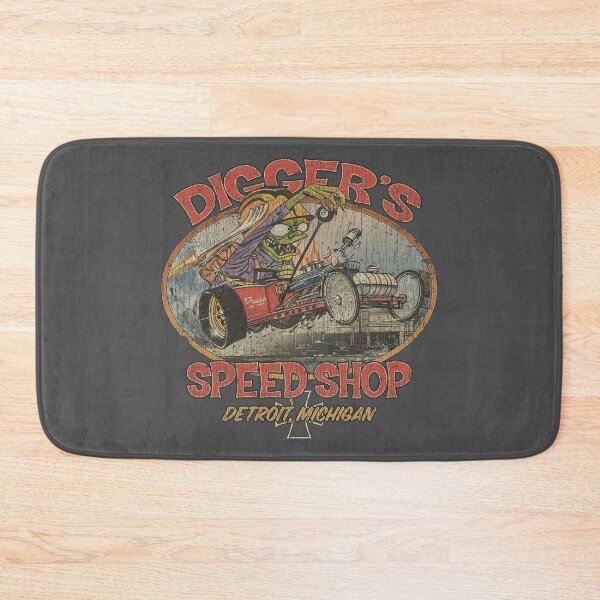 Item preview, Digger's Speed Shop 1967 designed and sold by AstroZombie6669.