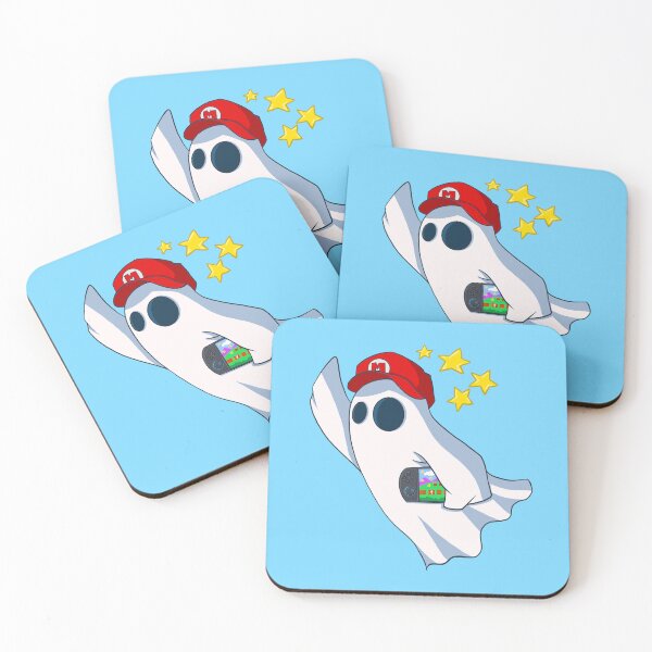 Item preview, A little ghost who's a Mario fan designed and sold by fifou96.