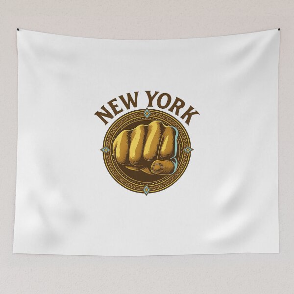 Item preview, New York Power Fist – Urban Strength Design designed and sold by Unbound Spirit.