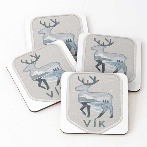 Item preview, Vík Snow Reindeer Patch designed and sold by Imaginarium of Chaos falcon88 .