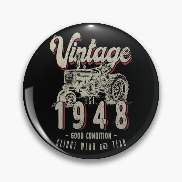 Item preview, Vintage Tractor Farmer Birthday Born In 1948 designed and sold by JRRTs.