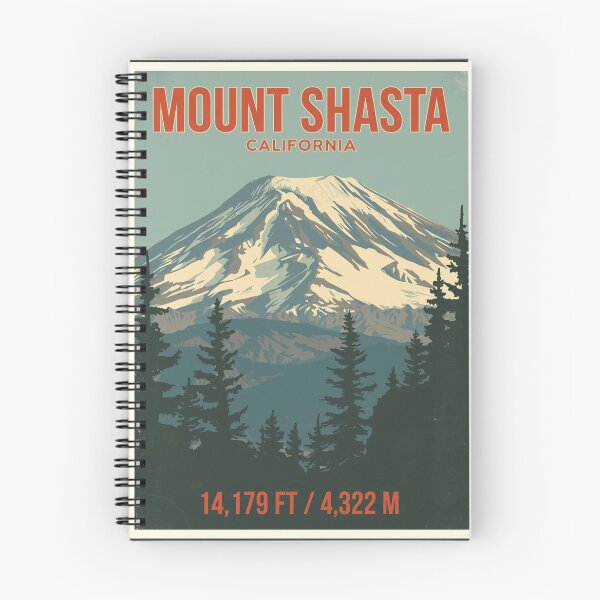 Item preview, Mount Shasta - California  designed and sold by GoodOldVintage.