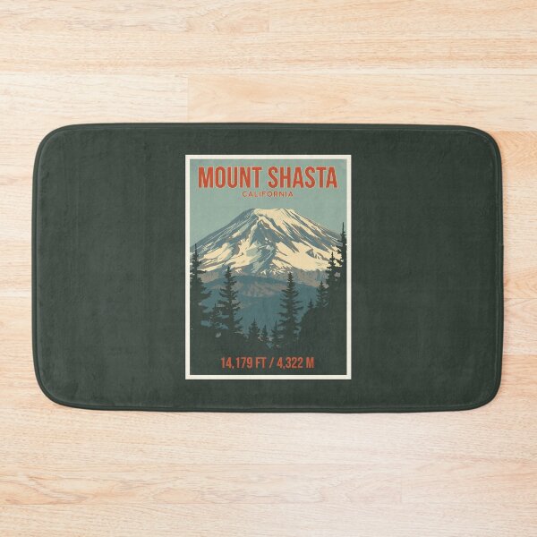 Item preview, Mount Shasta - California  designed and sold by GoodOldVintage.