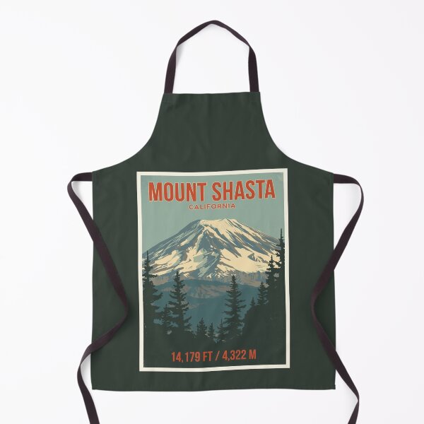 Item preview, Mount Shasta - California designed and sold by GoodOldVintage.