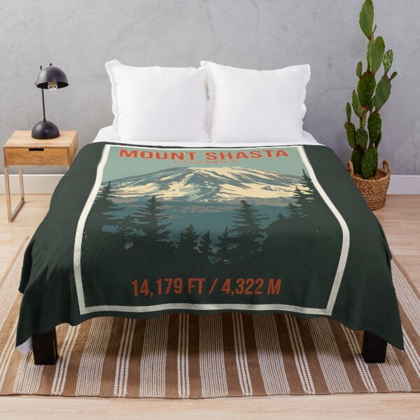 Item preview, Mount Shasta - California  designed and sold by GoodOldVintage.