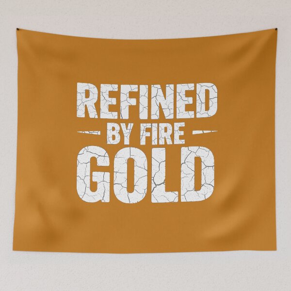 Item preview, Refined By Fire Faith Art designed and sold by InkWeaveShop.