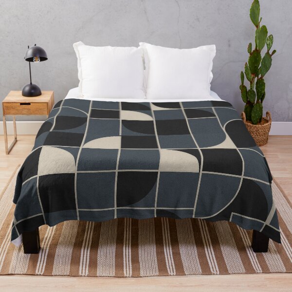 Item preview, Modern Rhythm – Geometric Blue Pattern designed and sold by Zenvo.
