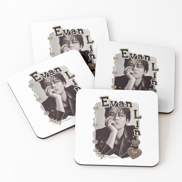 Item preview, Evan Lin (Lin Yanjun 林彦俊) Chinese Actor Cdrama Chinese Entertainment Scrapbook Collage Cozy Y2K Vintage Design designed and sold by HELL0WBELLO.