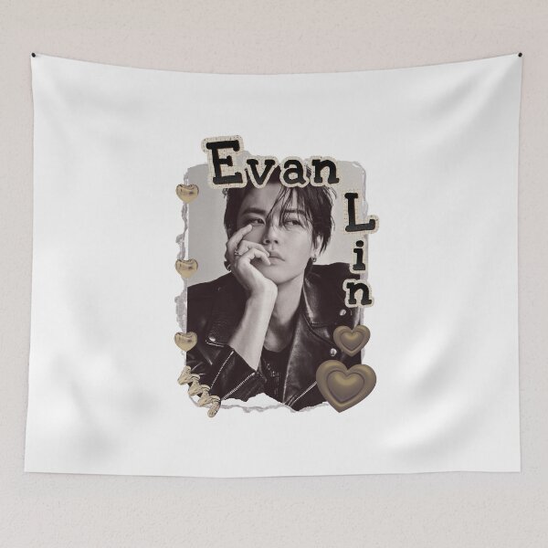 Item preview, Evan Lin (Lin Yanjun 林彦俊) Chinese Actor Cdrama Chinese Entertainment Scrapbook Collage Cozy Y2K Vintage Design designed and sold by HELL0WBELLO.