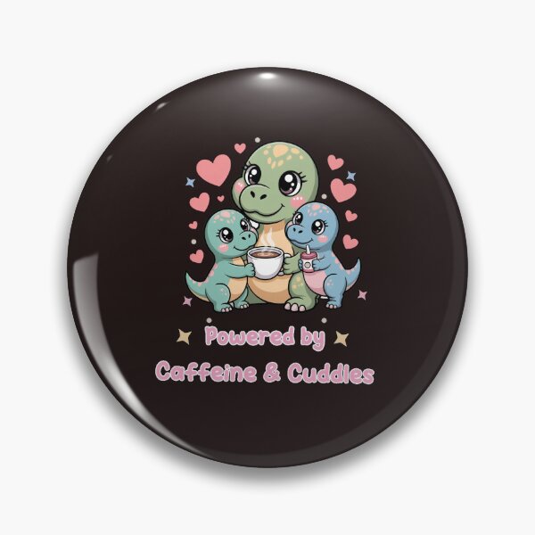 Item preview, Powered by Caffeine & Cuddles-Mammasaurus tee designed and sold by Artishal.
