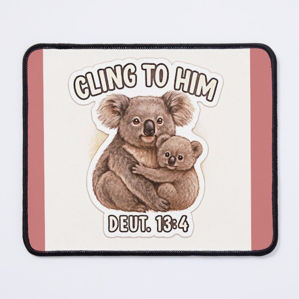 Item preview, Cling to Him - Kolar Bear Style! designed and sold by vineartstudio.