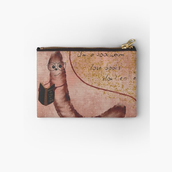 Item preview, A bookworm is reading a book designed and sold by Landfisch.