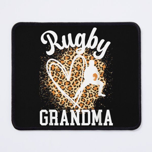 Item preview, Rugby Grandma Heart Grandma Of A Rugby Player Grandmother designed and sold by DoodleUrban.