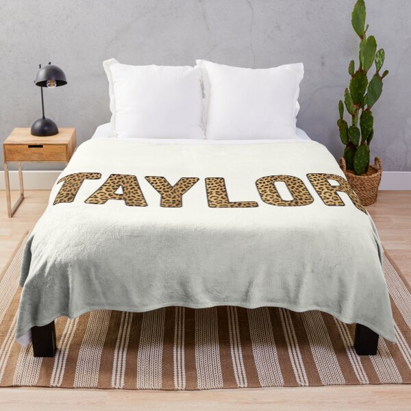 Item preview, Taylor Name Leopard Print designed and sold by Jeallan Designs.