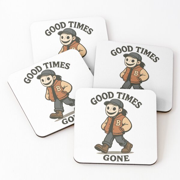 Item preview, Cracked Mask Street Character – “Good Times Gone” Urban Design designed and sold by Kindly Dead.