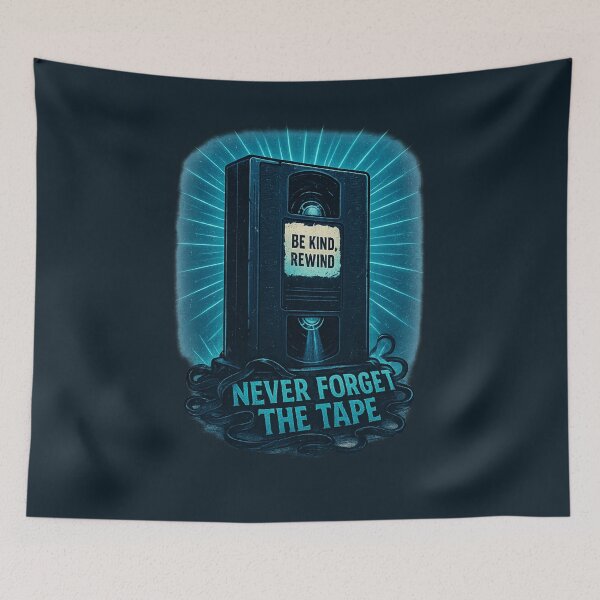 Item preview, VHS Shrine – Never Forget The Tape designed and sold by Cescocir1992.