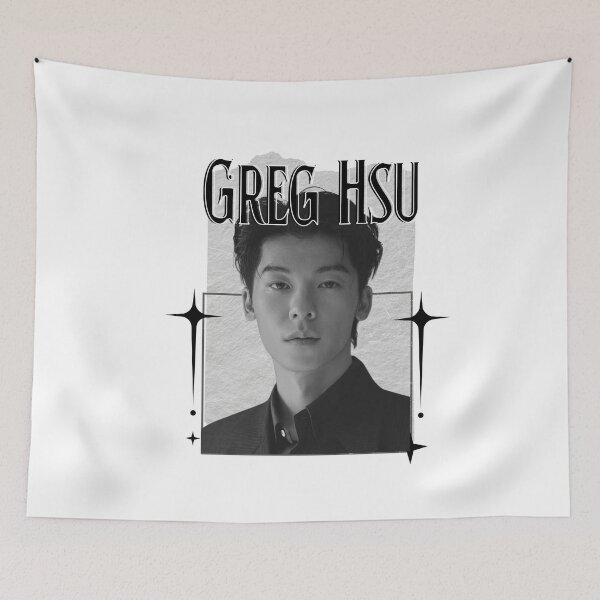 Item preview, Greg Hsu (Hsu Kuang Han 许光汉) Chinese Actor Cdrama Chinese Entertainment Scrapbook Collage Cozy Y2K Vintage Design designed and sold by HELL0WBELLO.
