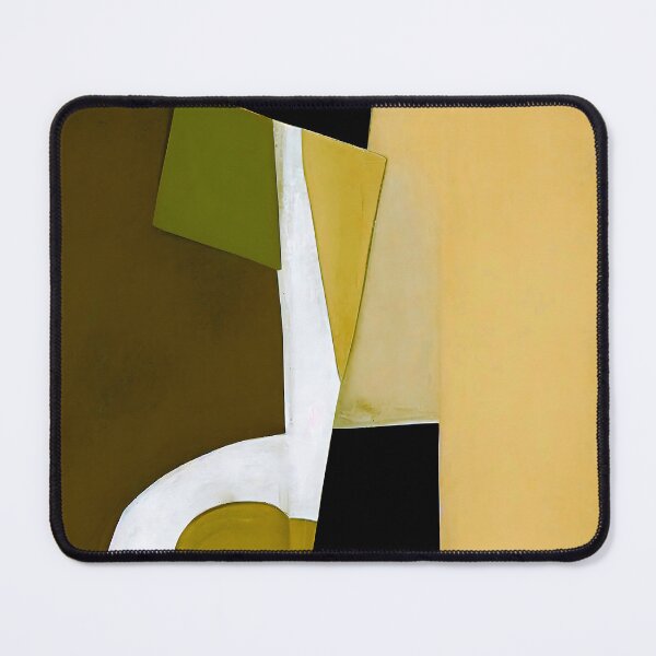 Item preview, Saffron, Mustard, Olive, And Brown Hues Abstract Art  designed and sold by DEC02.