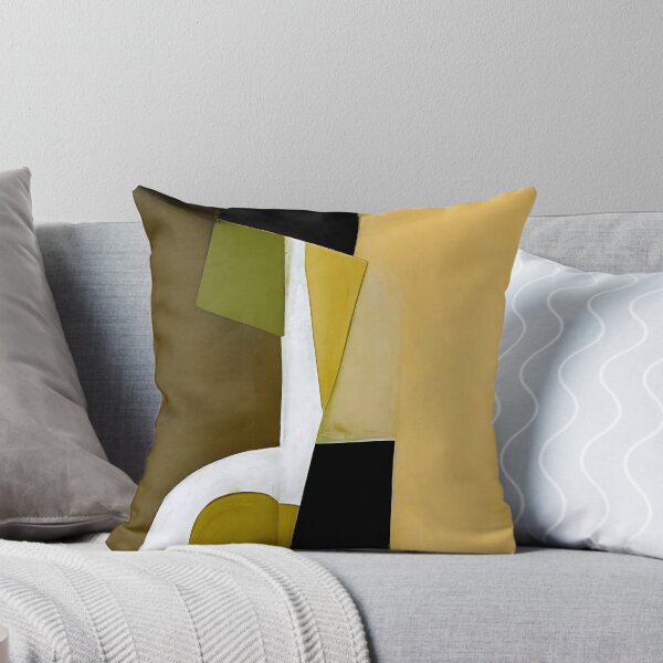 Item preview, Saffron, Mustard, Olive, And Brown Hues Abstract Art  designed and sold by DEC02.