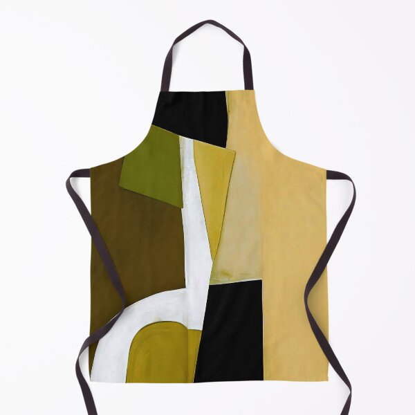 Item preview, Saffron, Mustard, Olive, And Brown Hues Abstract Art designed and sold by DEC02.