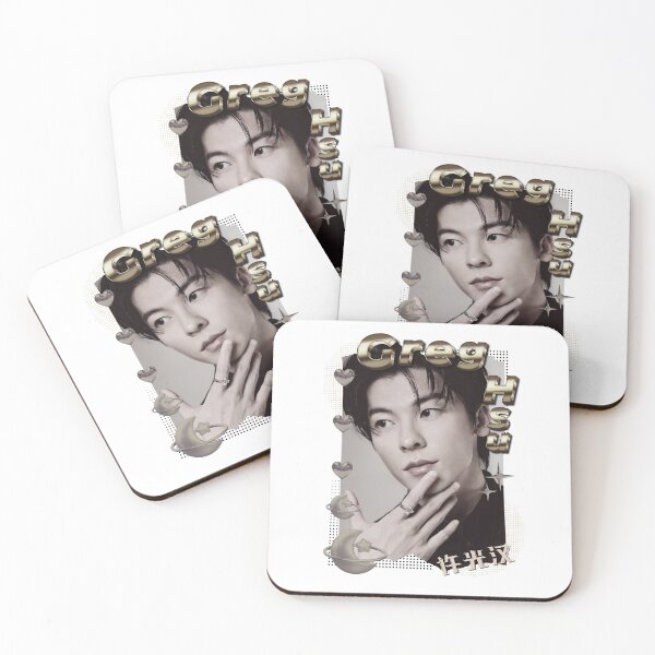 Item preview, Greg Hsu (Hsu Kuang Han 许光汉) Chinese Actor Cdrama Chinese Entertainment Scrapbook Collage Cozy Y2K Vintage Design designed and sold by HELL0WBELLO.