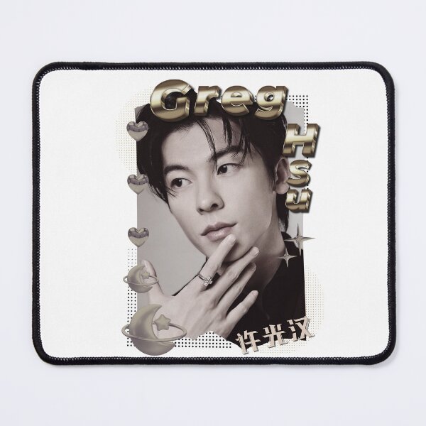 Item preview, Greg Hsu (Hsu Kuang Han 许光汉) Chinese Actor Cdrama Chinese Entertainment Scrapbook Collage Cozy Y2K Vintage Design designed and sold by HELL0WBELLO.