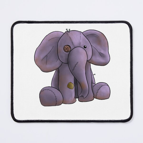 Item preview, Elephant Distressed Stuffed Animal  designed and sold by PlainAndSimpl3.