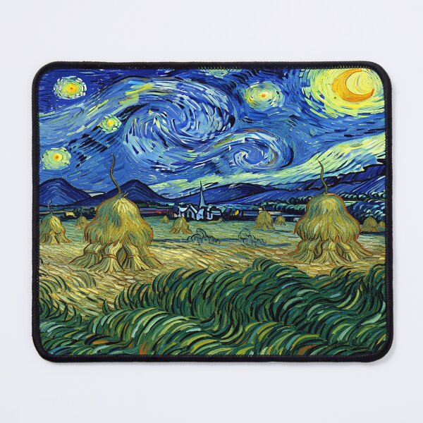 Item preview, Starry night in the field designed and sold by mismillo.
