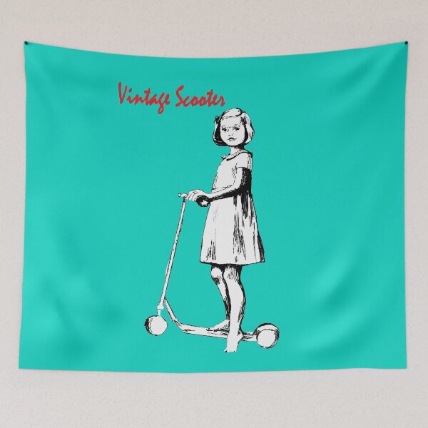 Item preview, scooter, kick scooter, vintage designed and sold by voicivoila.