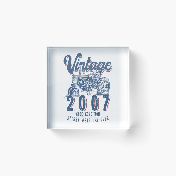 Item preview, Vintage Tractor Farmer Birthday Born In 2007 designed and sold by JRRTs.