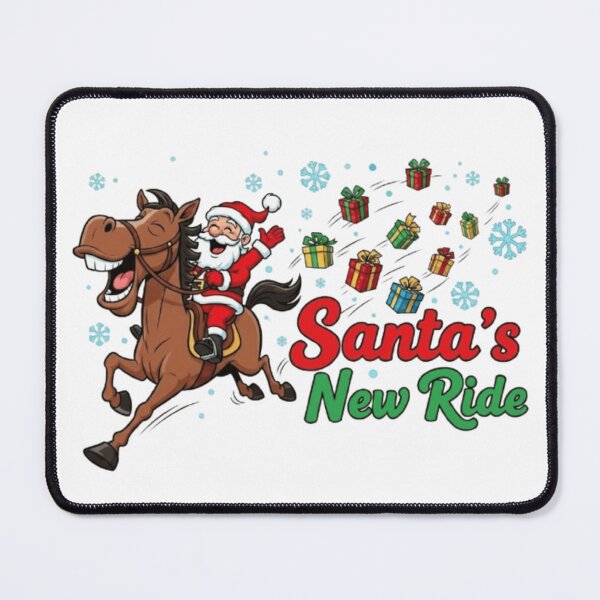 Item preview, Santa's New Ride| Funny Naughty Christmas Meme | Big Nick Energy Santa Cartoon & Festive Joke designed and sold by fetyTHM.