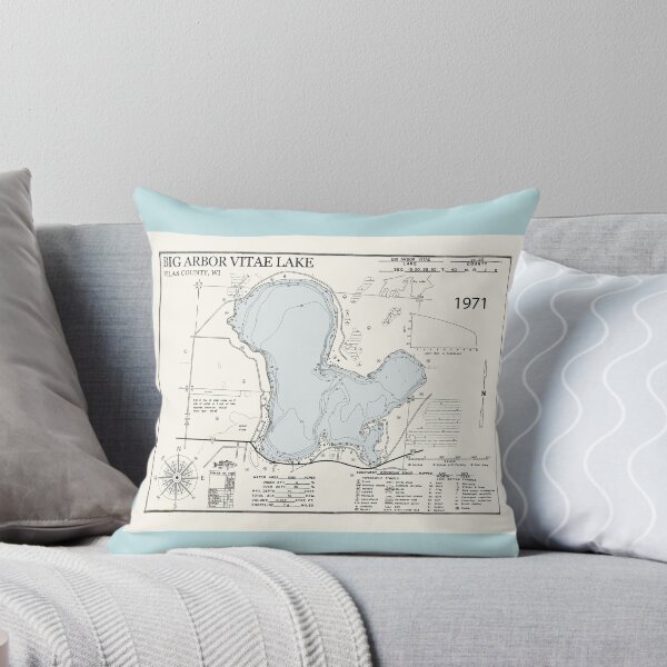 Item preview, Big Arbor Vitae Lake - Vilas County WI  designed and sold by Jean Plout.