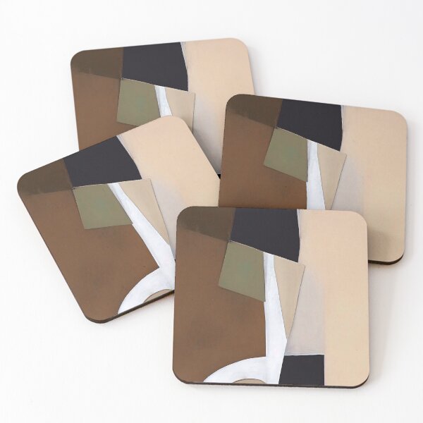 Item preview, Sienna Brown, Almond Hues, And Black Abstract Art designed and sold by DEC02.